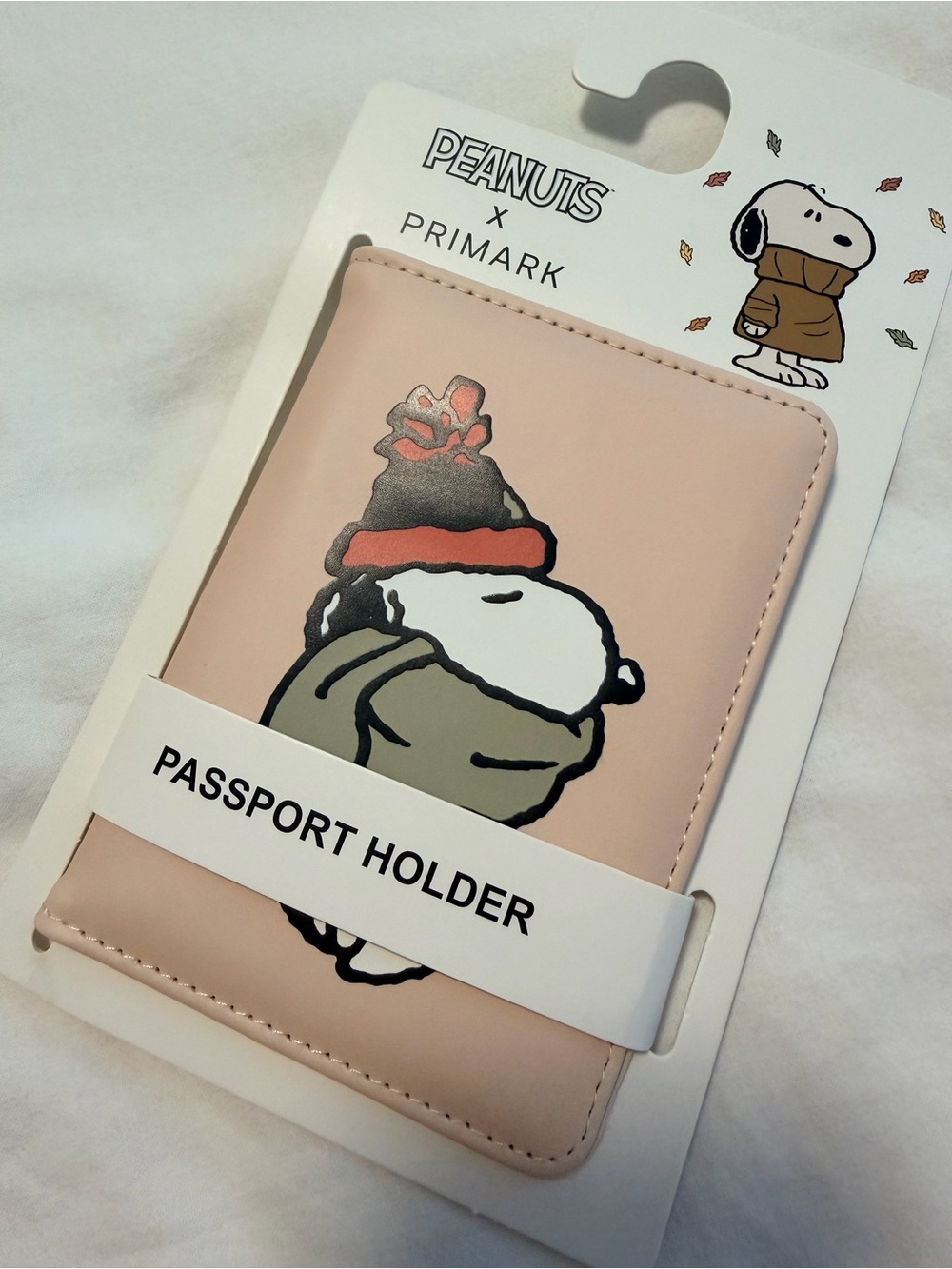 Primark x Peanuts Snoopy Passport Holder